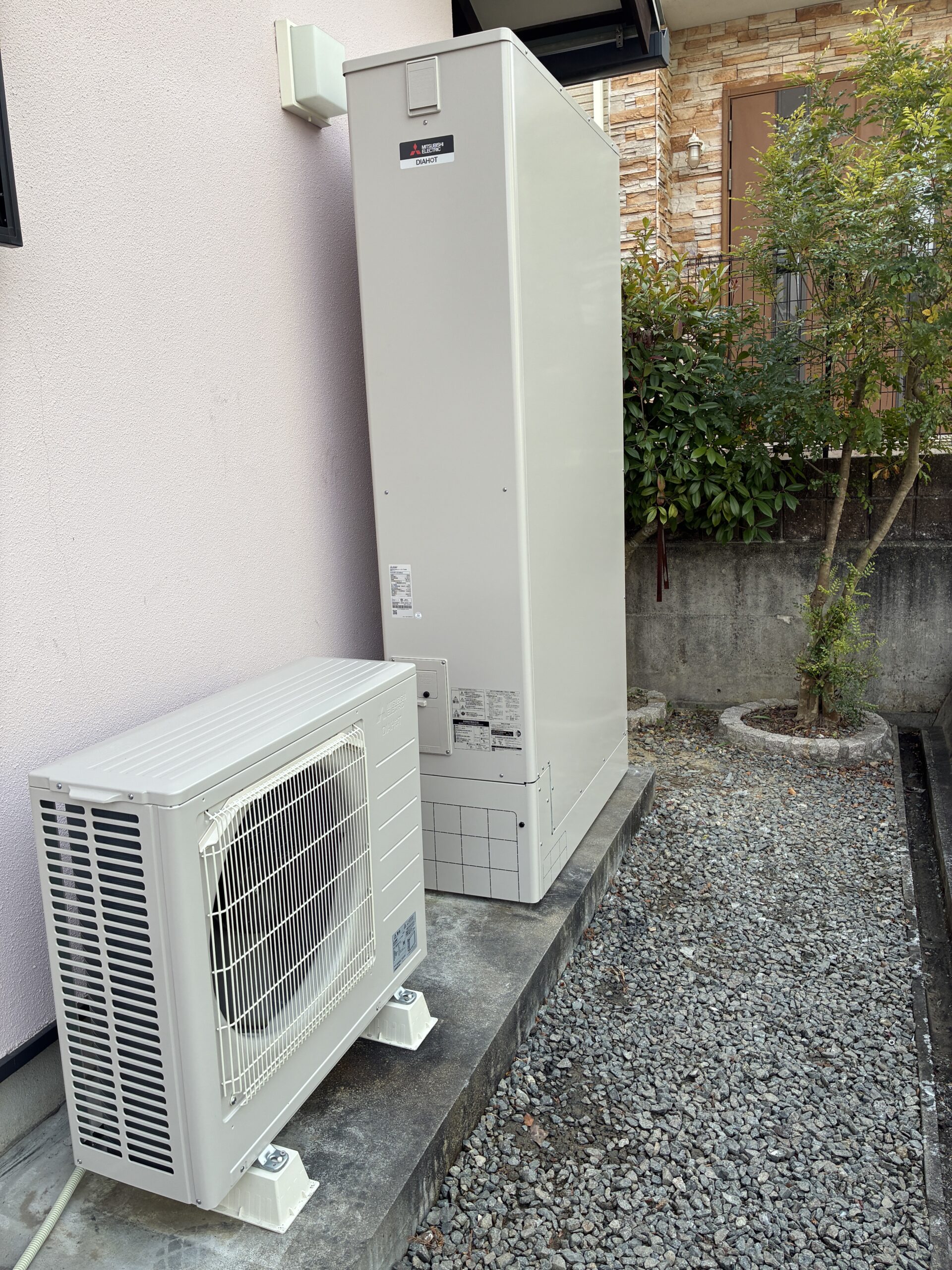 家族が増えてお湯が足りない・・・。エコキュート容量アップで快適に。四條畷市田原台